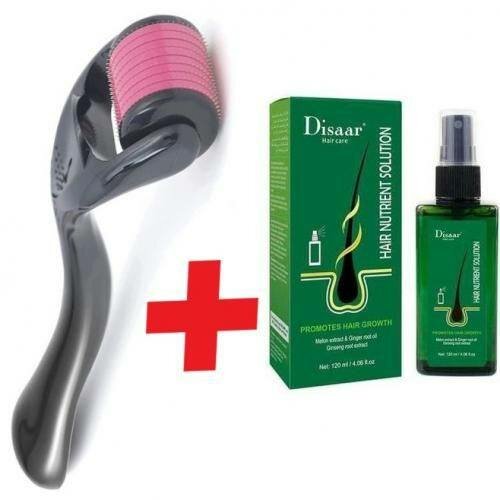 Pousse cheveux rapide + Dermaroller