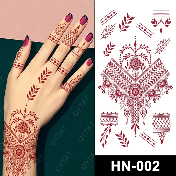 Henné autocollant