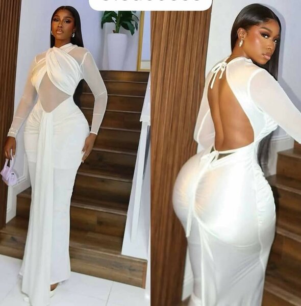 Robe élégante moulante soirée