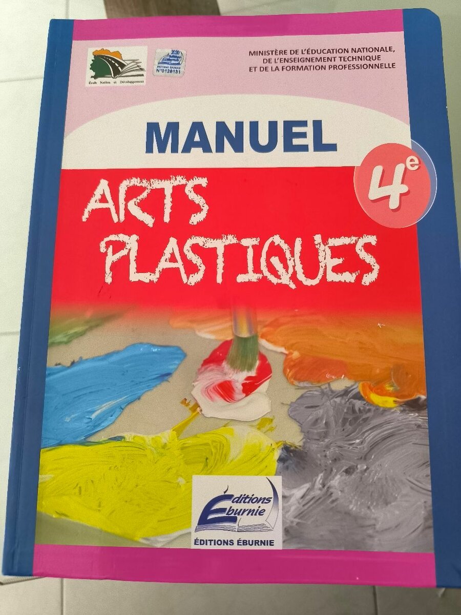 Manuel Arts Plastiques 4e