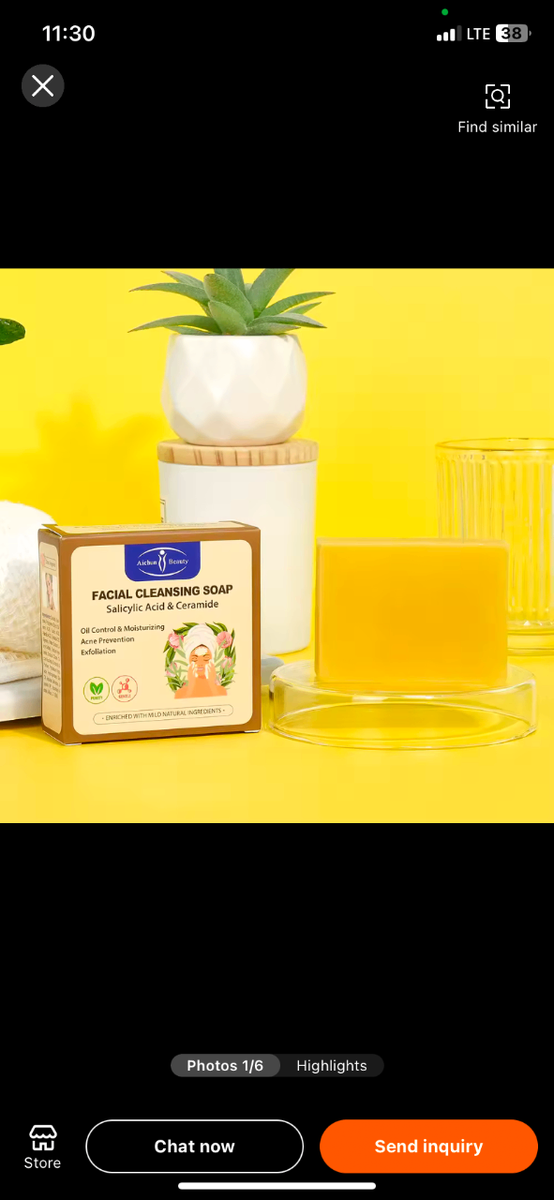 Skincare soap