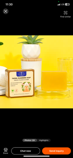 Skincare soap