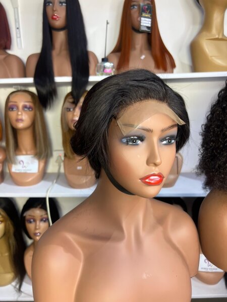 Pixie closure hair