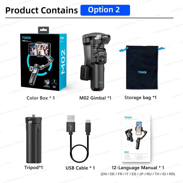 Stabilisateur TOKQI M02