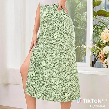 Flora rap skirt