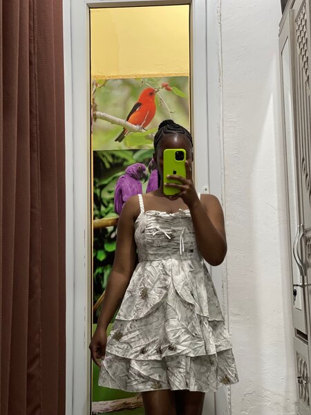 Thick thrift dress