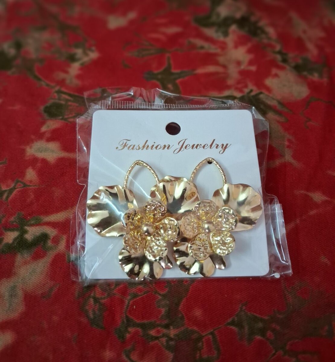 Boucles d'Oreilles Mode Fleurs