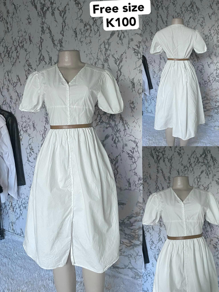 Robe blanc