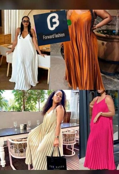 Trendy outing dress