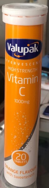 VALUPAK VITAMIN C 1000MG  EFFERVESCENCE