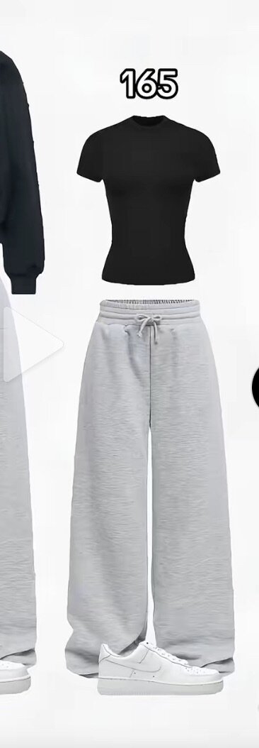 Pantalon de jogging ample gris