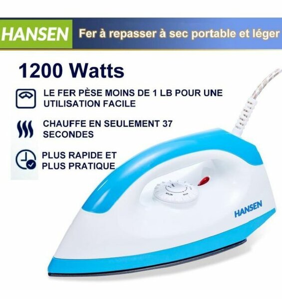 Fer à repasser Hansen 1200W