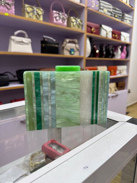 Light green purse