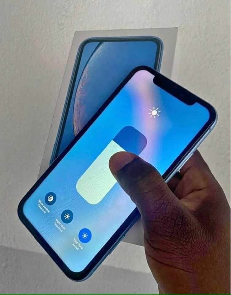 Iphone xr bleu