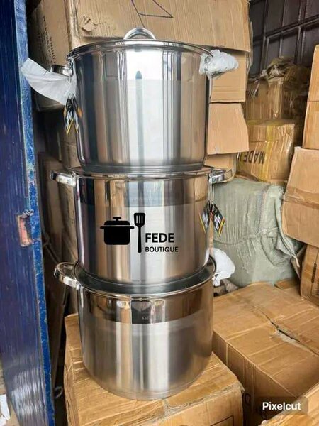 Casseroles en acier inoxydable