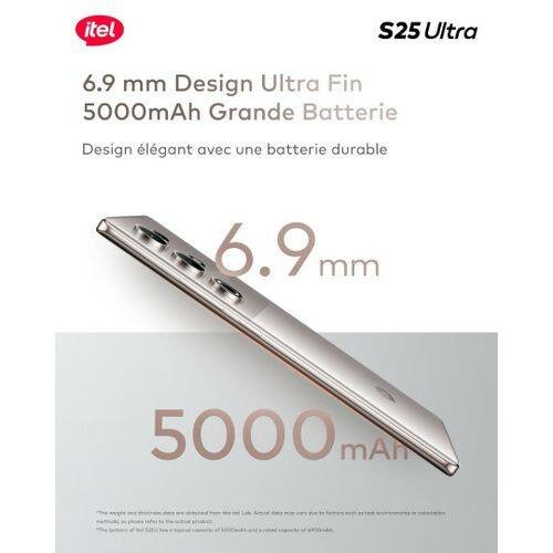 Smartphone Itel S25 Ultra 6.9mm