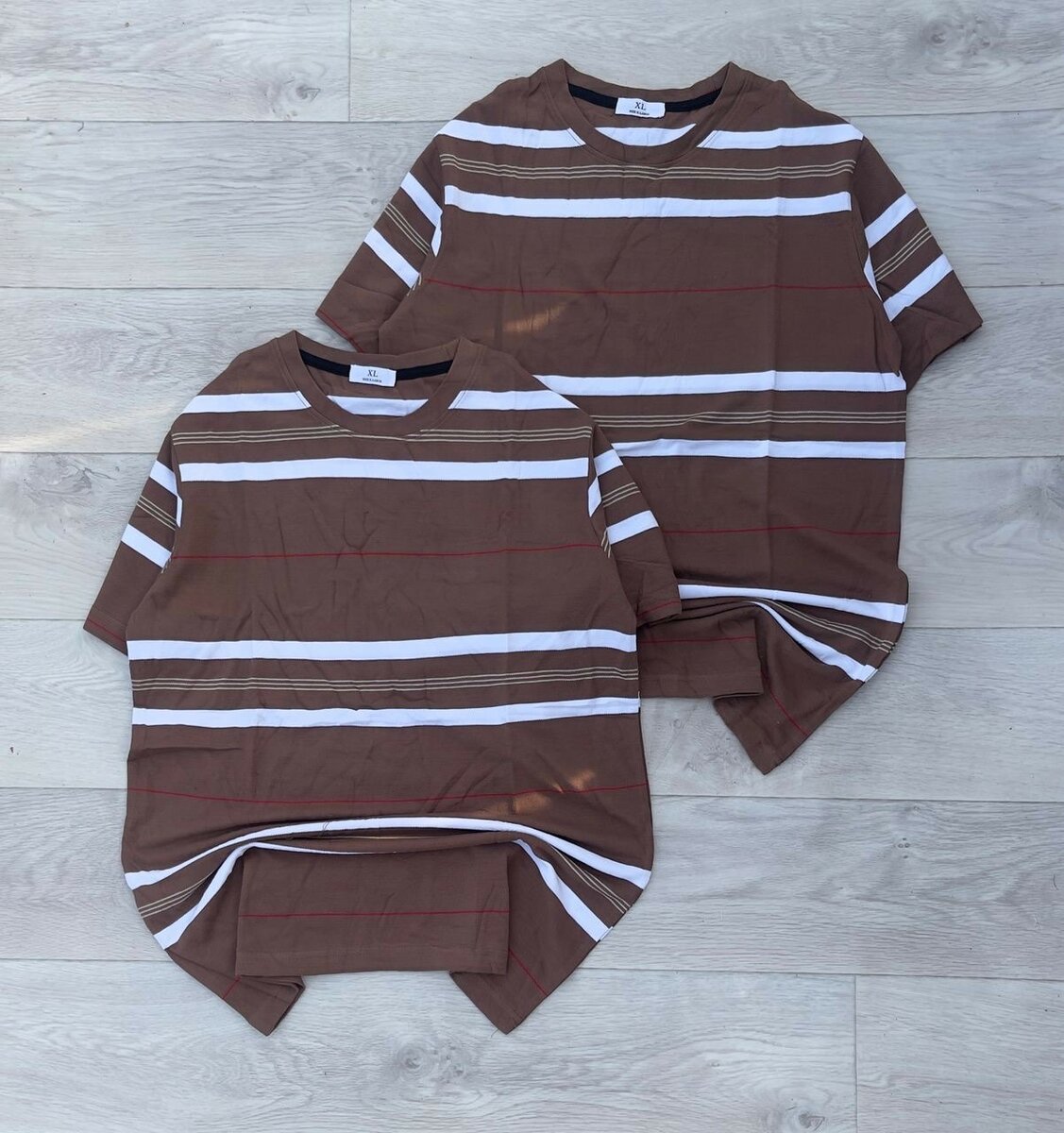 T-shirts rayés en coton