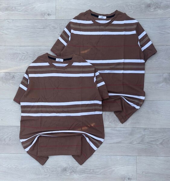 T-shirts rayés en coton