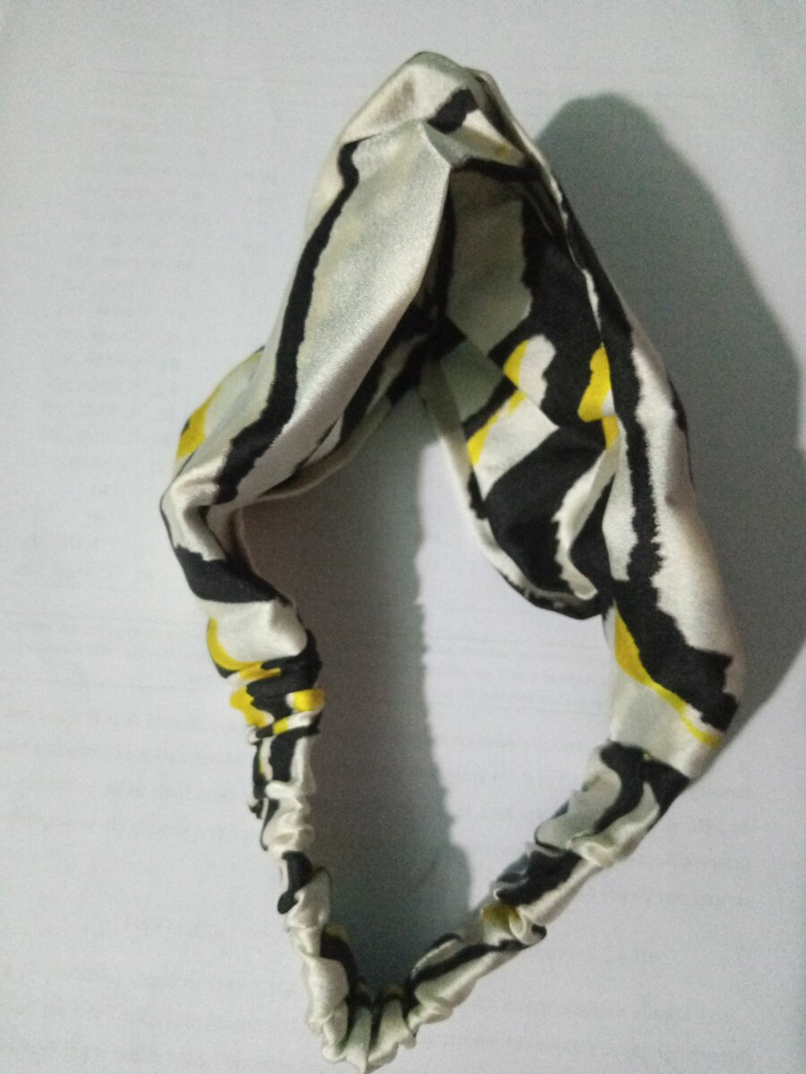 Banderole en soie