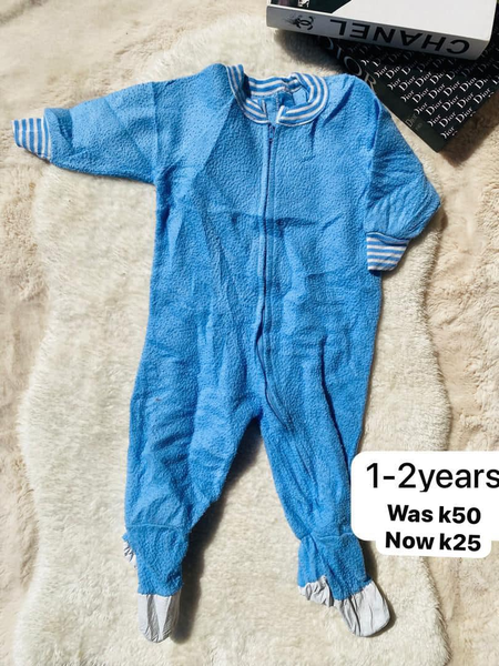 Romper bleu