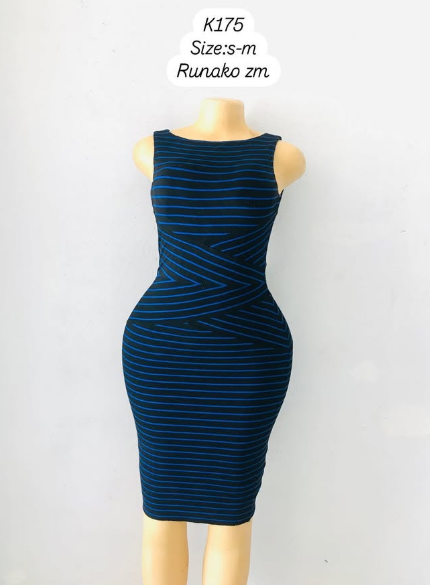 Robe bleu