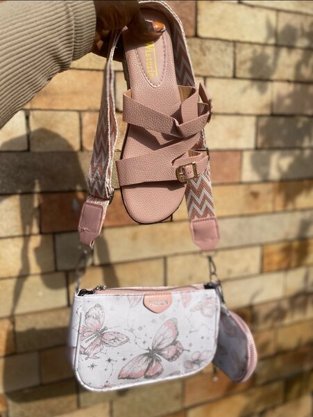 Bag and slippers