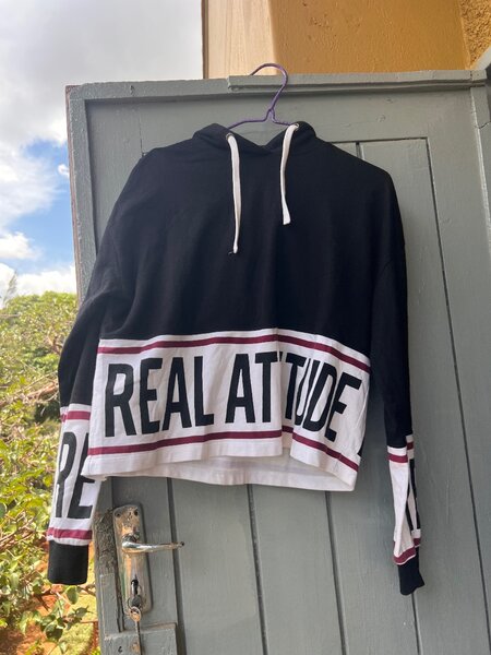 Crop top hoodie