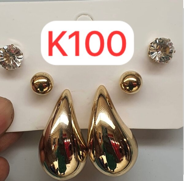 Tear drop earrings