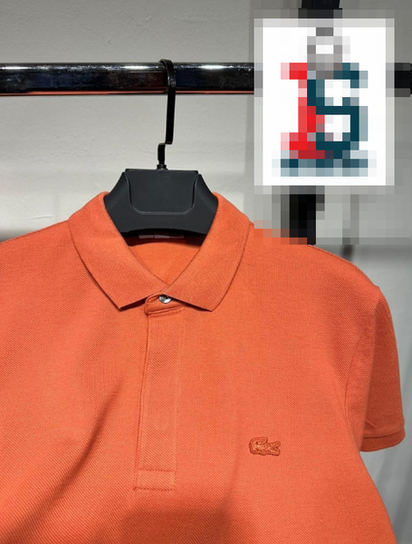 Polo brun Lacoste
