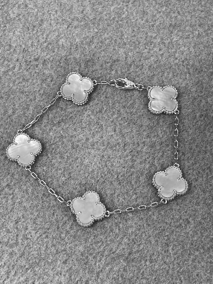 Bracelet van cleef en argent