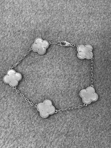 Bracelet van cleef en argent