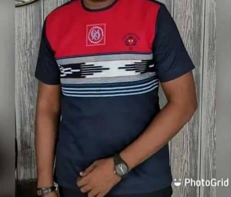 T-shirt homme bicolore élégante