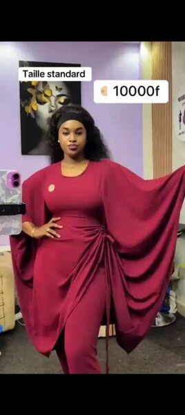 Robe élégante à manches longues
