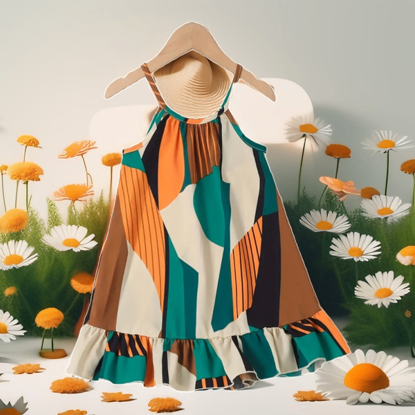 Robe bretelle