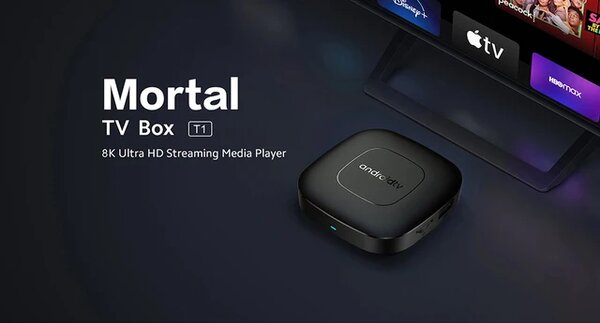 Boîtier TV Mortal T1 8K