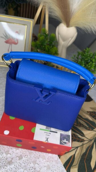 Sac LV bleu électrique