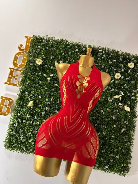 Robe moulante rouge sexy