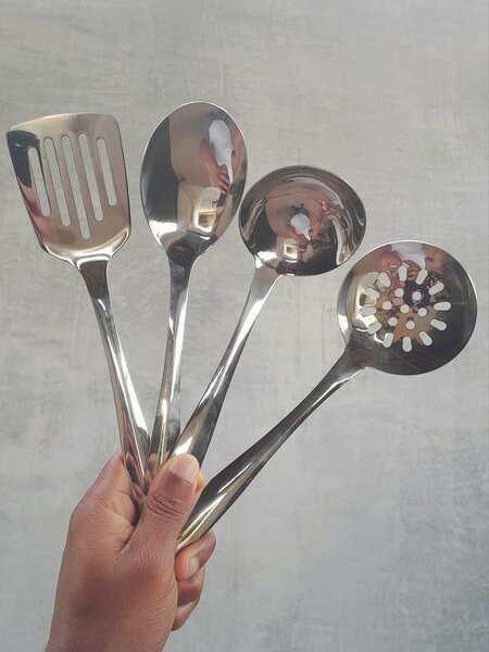 Set de cuisine en acier inoxydable