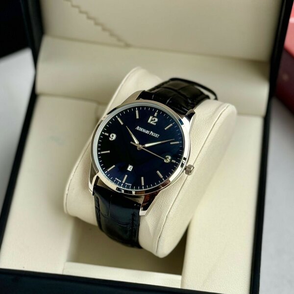 Leather watch