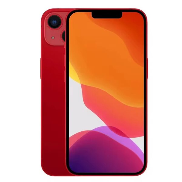 Smartphone rouge moderne