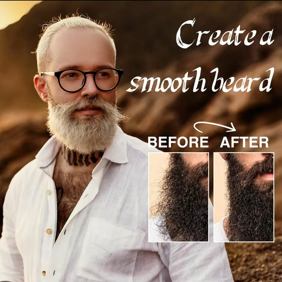 baume à barbe naturel cire 30g