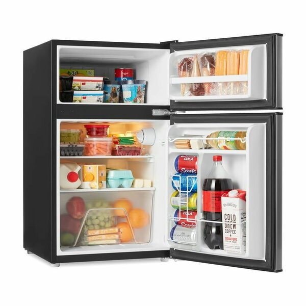 Galanz 3.1 Cu ft 2doors Mini Fridge with Freezer