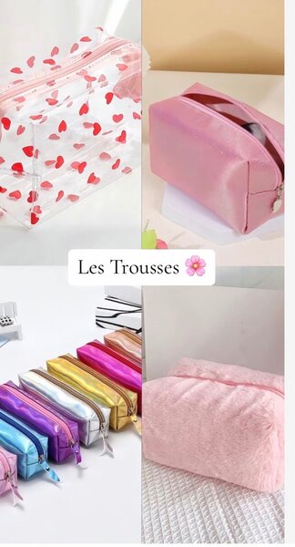 Trousses, barrettes