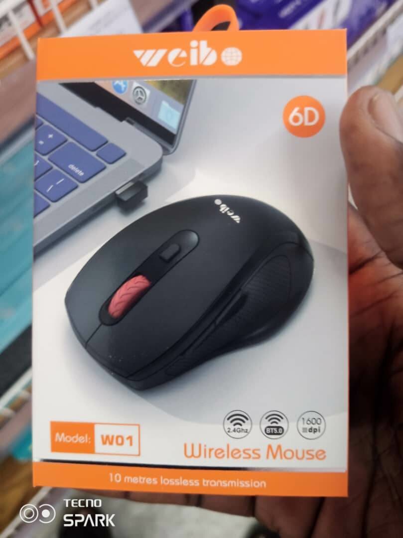 Souris sans fil Weibo 6D