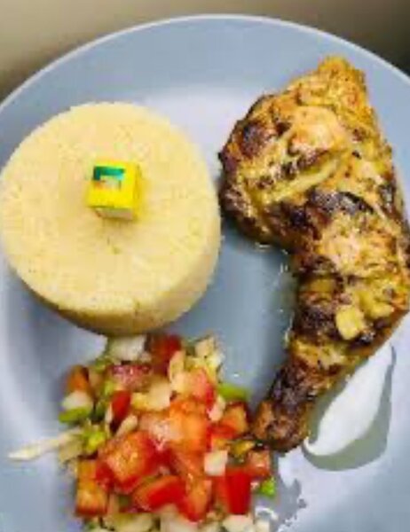 Poulet braisé