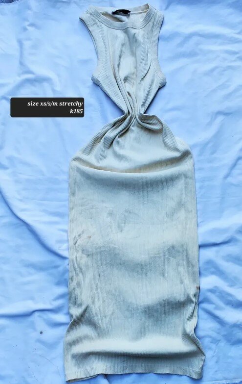 Comfortable and stylish women's dress white