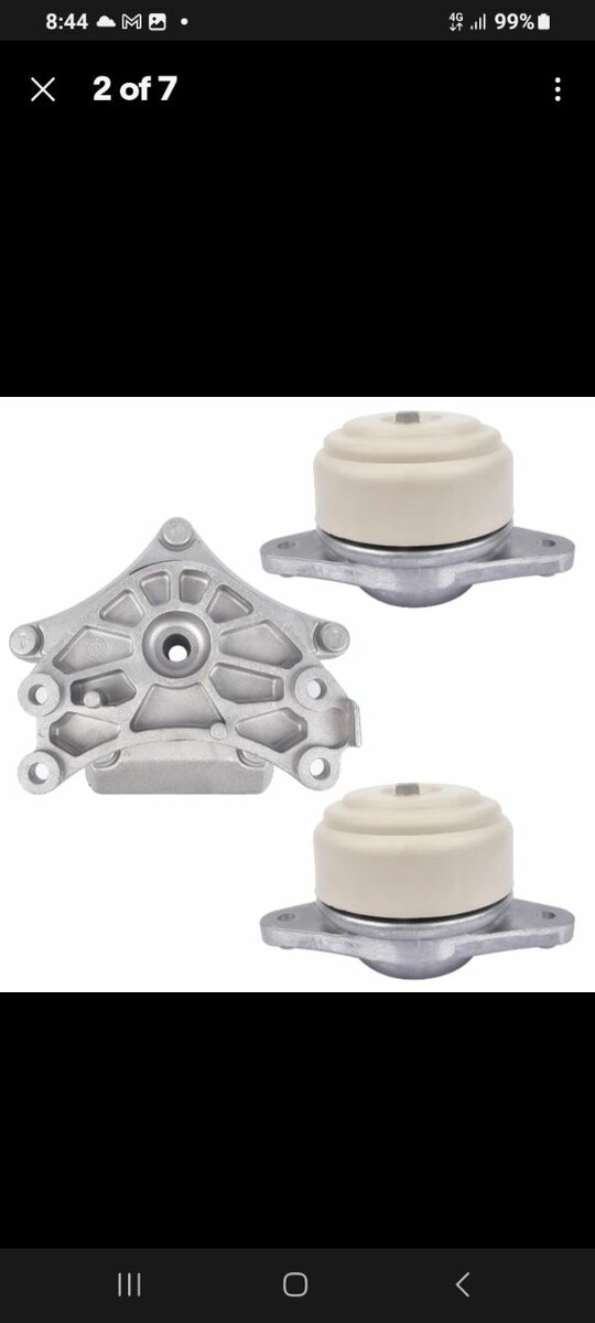 Benz engine mount