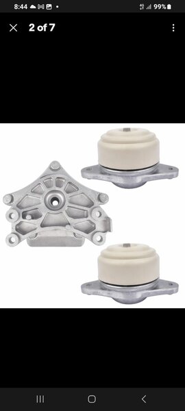 Benz engine mount