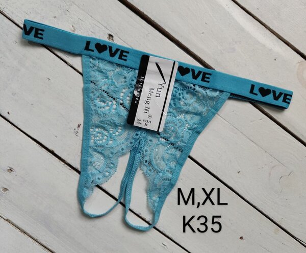 Crotchless panties