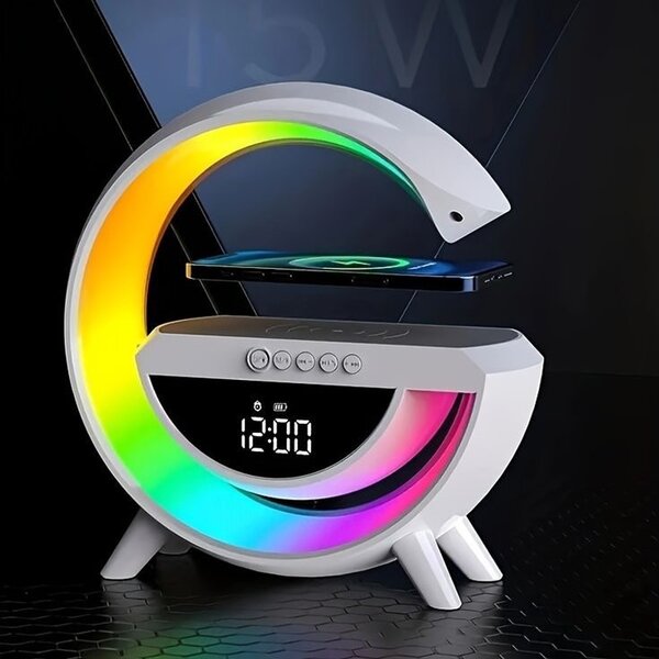 LED wireless charging speaker